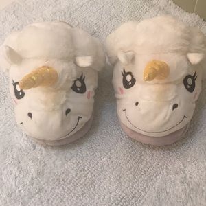 Think Geek Unicorn Slippers